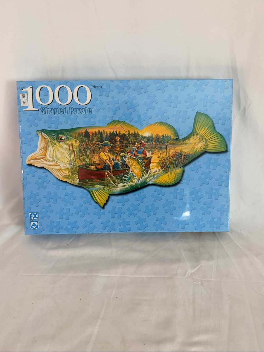 NEW Fishing Puzzle FX Schmid Sportsman's Surprise Sealed Approx. 1000